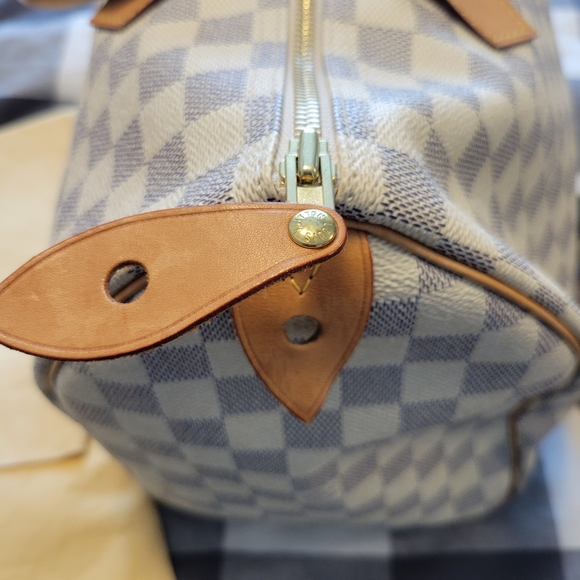 Louis Vuitton Speedy 35 Damier Azur - Picture 9 of 10